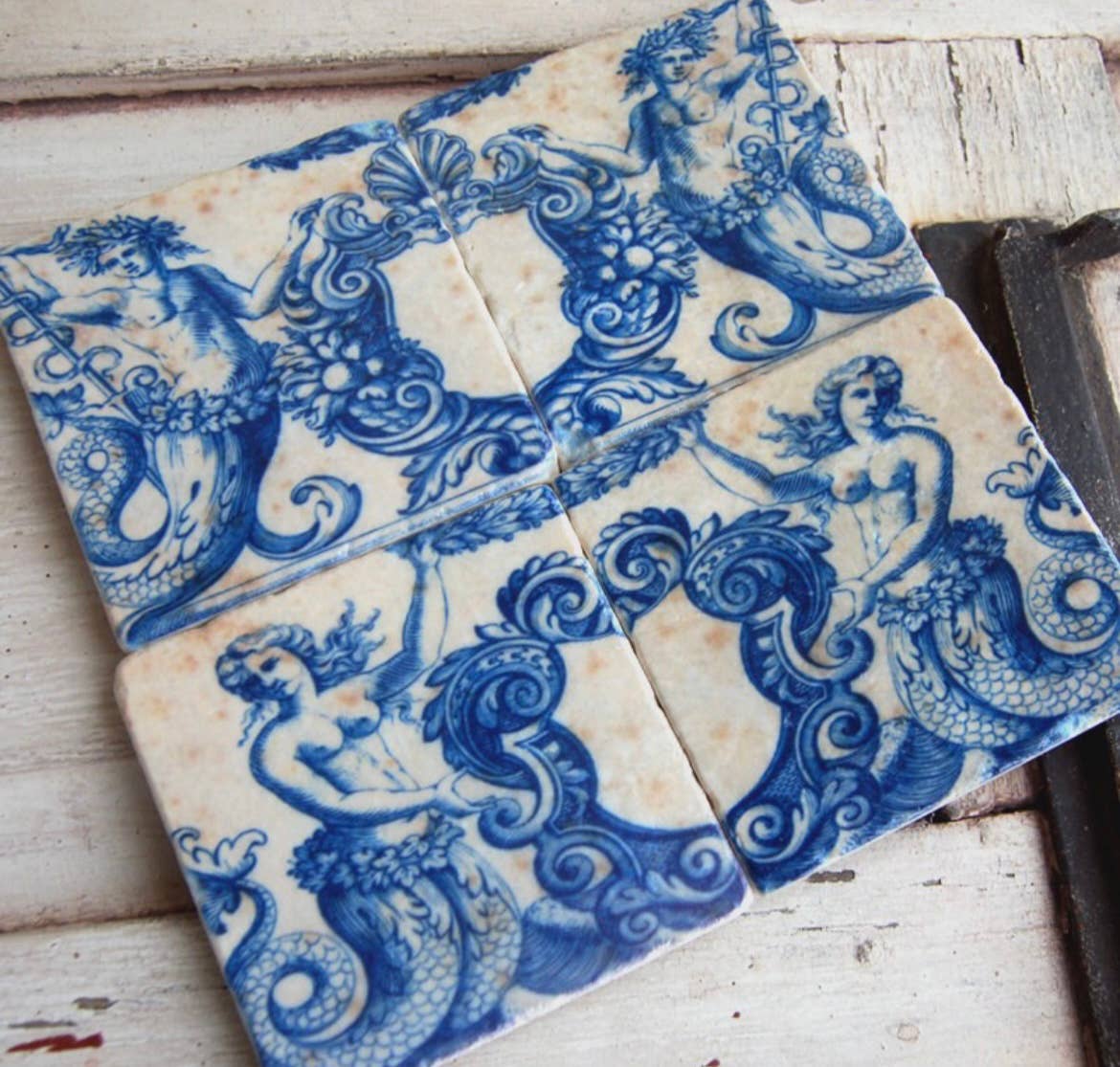 Mermaids Stone Coaster