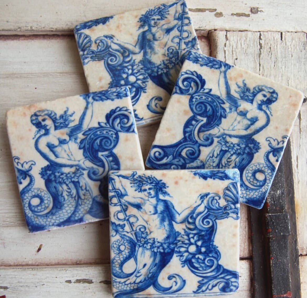 Mermaids Stone Coaster
