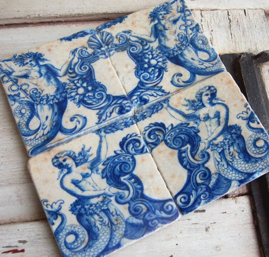 Mermaids Stone Coaster