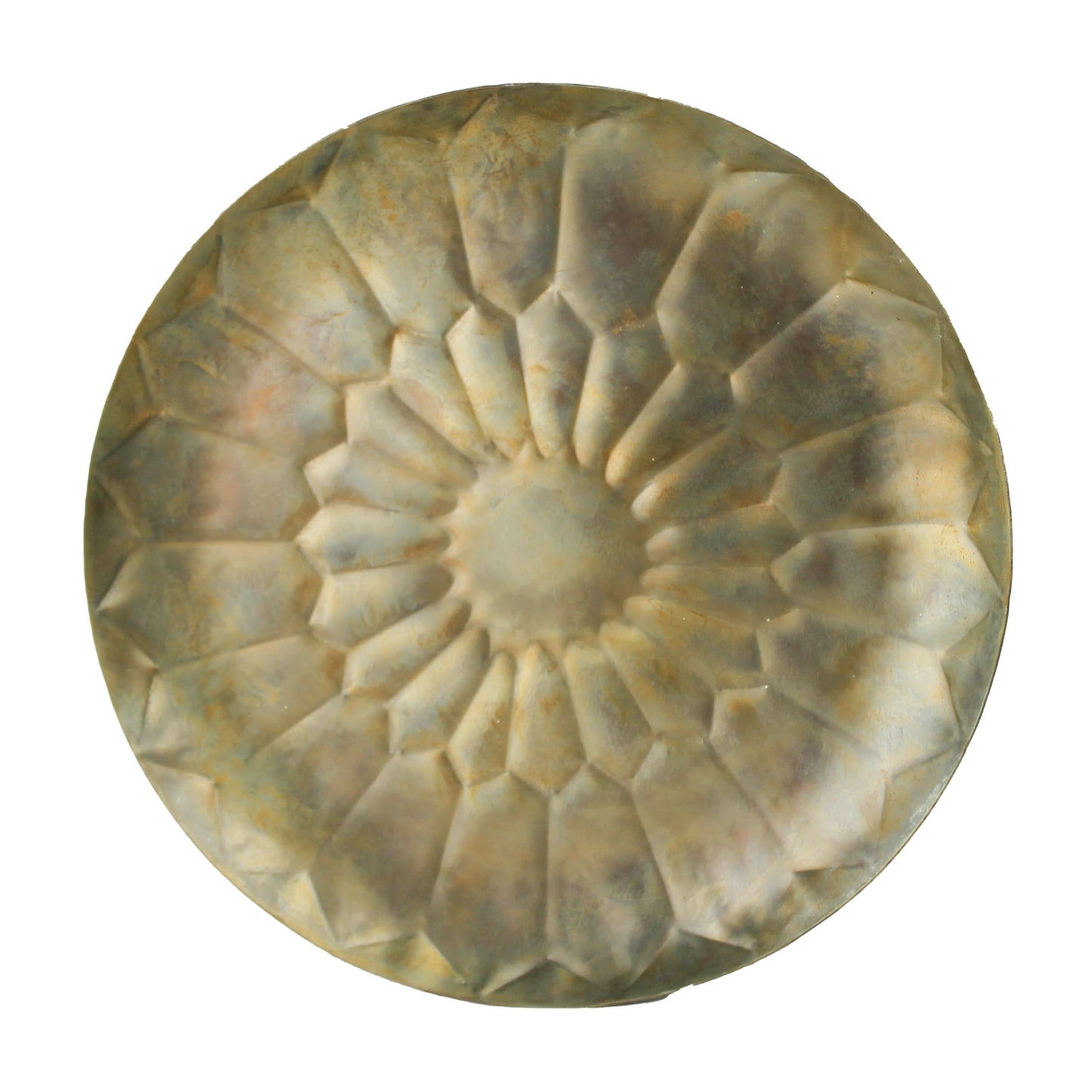 Pressed Brass Circle Tray